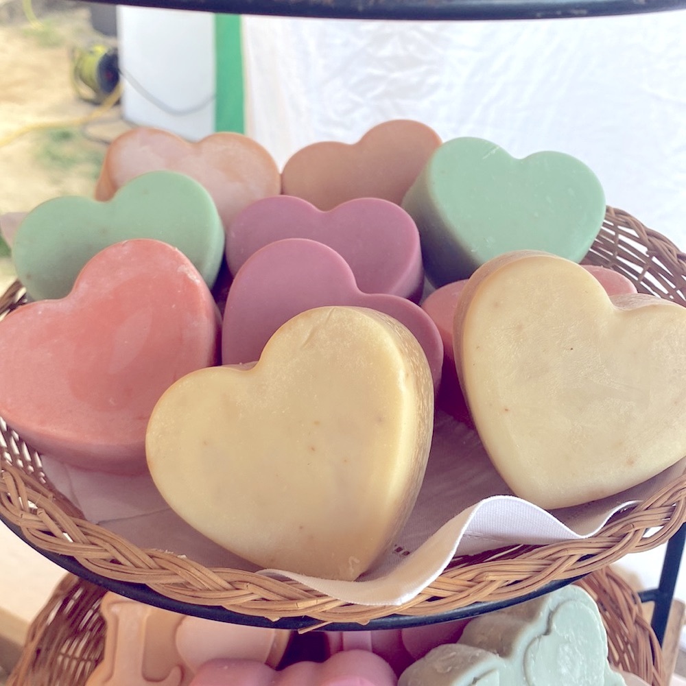 Goat’s Mill handmade soap, Love spell. Various scents available.